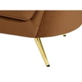 thumbnail image 5 of Meridian Furniture Margo Saddle Velvet Chair, 5 of 24