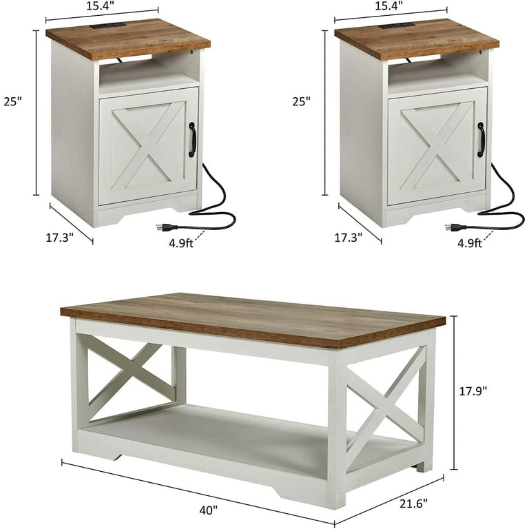 Coffee table and end tables at walmart discount