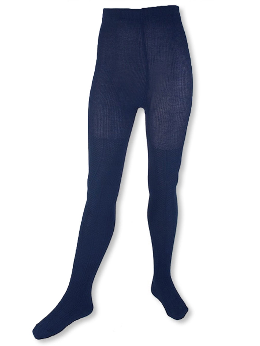 Cookie's Cable Knit Tights (Sizes 1 18) navy, 7 10 (Big Girls