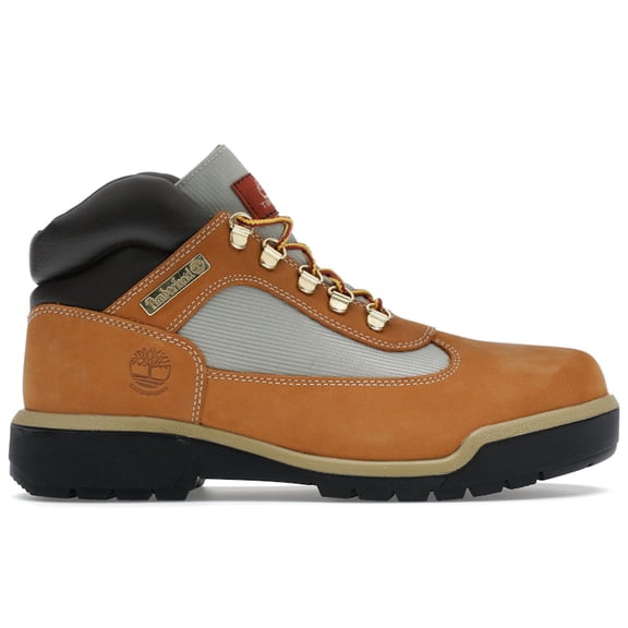 Timberland Men's Field Boot Mid Lace Up Waterproof Wheat, from StockX