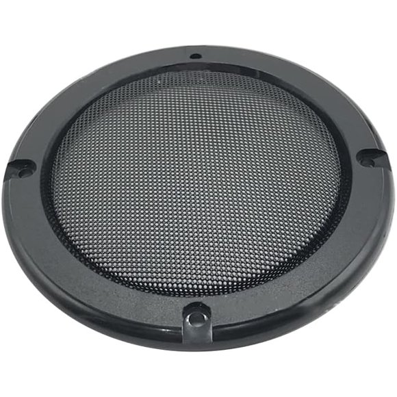 Cover Subwoofer Cover Decorative Circle for Car Stereo Speakers, Black (4 Inch) 4 Inch