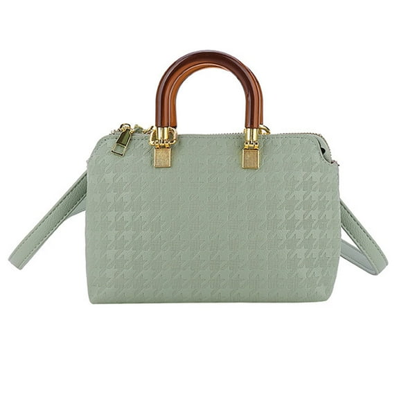 Small Crossbody Bags for Women Zip Top Handle Satchel Bag Shoulder Purse-green