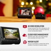 Cobra Smart Dual View Dash Cam SC 250R 4K Parking Live View Mayday 32 GB CarPlay