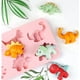 thumbnail image 4 of moldes de gelatina de dinosaurio, moldes de jabón de dinosaurio para hacer, moldes de gelatina para niños, moldes de silicona para tartas de dinosaurio (rosa y gris) Adepaton JQWJ330, 4 of 7
