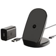 thumbnail image 1 of Cargador Inalámbrico Qi 15W + TurboPower 33W Motorola Blanco con Cable USB-C para Moto y Razr, 1 of 6