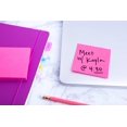 thumbnail image 3 of Post-it® Notes Cube 2051-BRT, Bright Colours, Power Pink, Aqua Splash, Acid Lime, 1 7/8 in x 1 7/8 in, 3 of 8