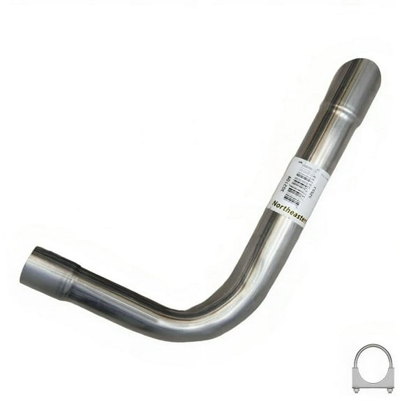 Stainless Steel Exhaust Tailpipe compatible with 2005-2010 Pontiac G6 3.5L 2.4L