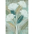 thumbnail image 2 of Kouta, Flora 17x24 Black Modern Framed Museum Art Print Titled - White Linear Floral III, 2 of 4