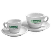Rancilio Cappuccino Cup and Saucer Set of 6