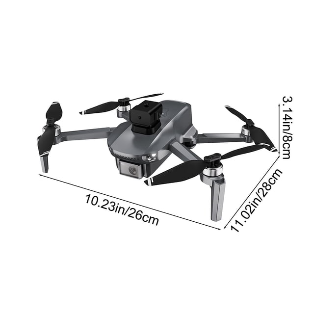 Herunwer 5G GPS Drone with Screen Remote, Brushless Motors, and 22-Minute Flight Time