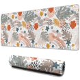 thumbnail image 1 of Experience Comfort and Control with Abstract Art Large Desk Mat | Non-Slip Rubber Base | Waterproof | Boho Leaves Design | Fits Office Laptop | 31.5 X 11.8 Inch, 1 of 7