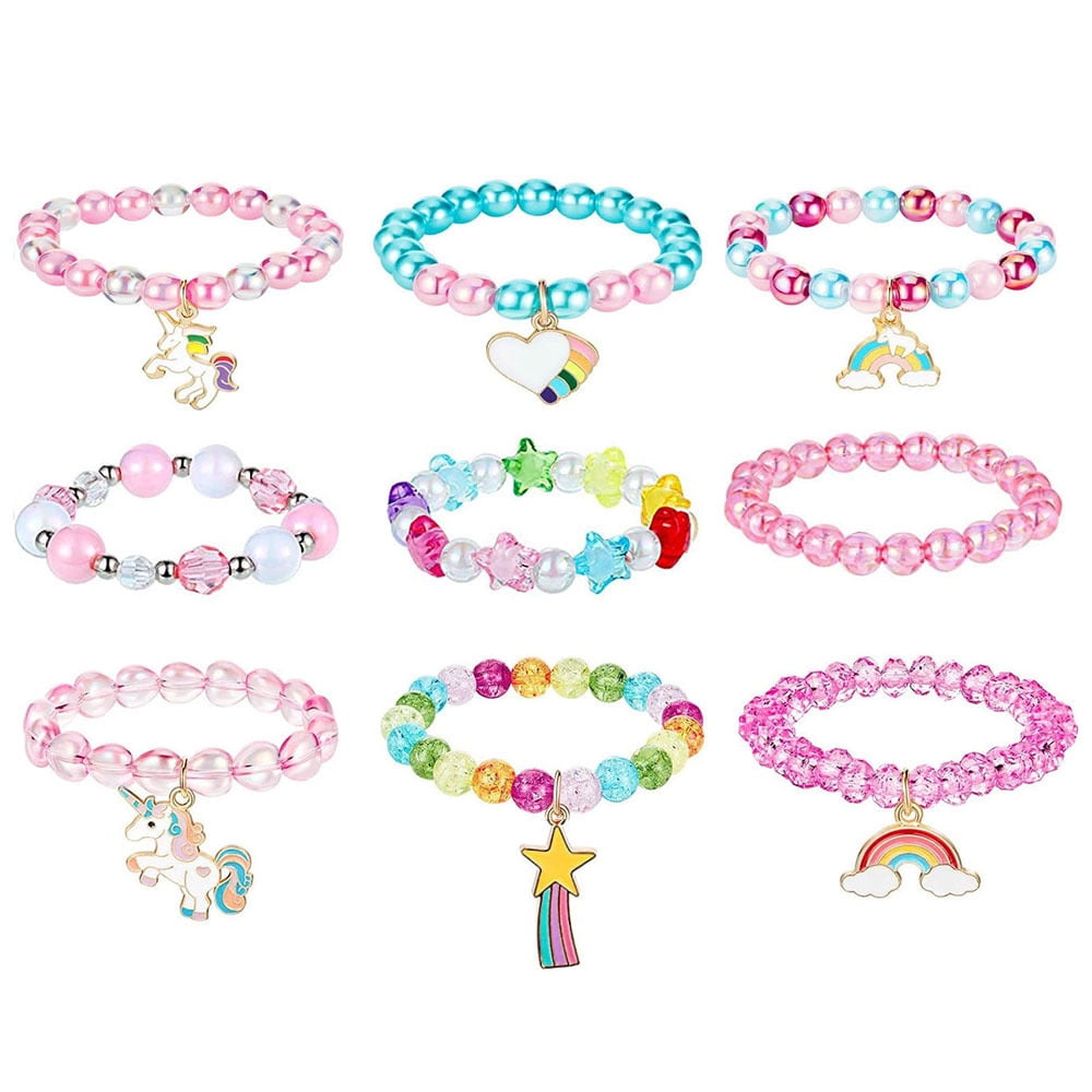 Girl Jewelry Toys Crown Wand Necklace Bracelet  60 Pcs Princess Jewelry Toys 