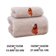 thumbnail image 5 of TERGAYEE Coral Fleece Towel,Little Dinosaur Series Soft Water Absorbent,Bath Pool Camping Travel Towel Quick Dry Ultra Absorbent Beach Blanket Bath Shower Towel, 5 of 5