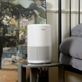 thumbnail image 4 of Levoit PlasmaPro® 200S-P 675 Sq Ft 3-Stage Filtration for Bedrooms and Offices Smart Air Purifier, White, 4 of 5