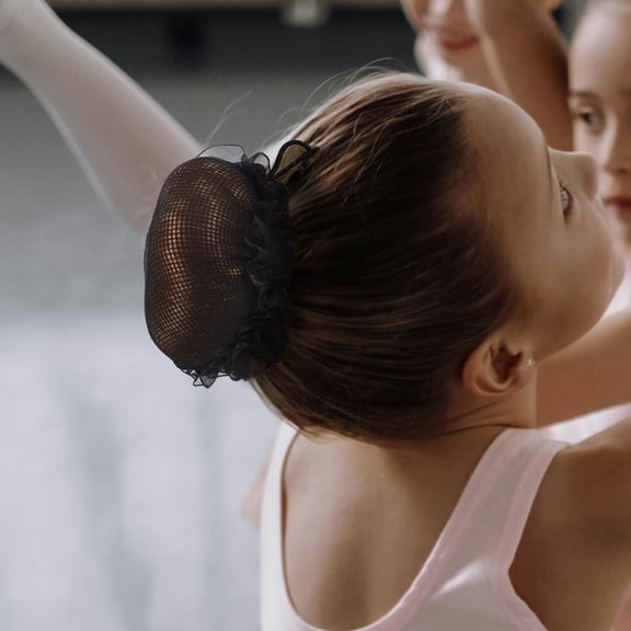 Luxshiny Adjustable Hair Bun Net with Drawstring for Teens, , 1 Set Hair Accessories