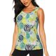 thumbnail image 1 of Balery Shell Clam Camiseta sin mangas estampada ligera para mujer, tops de entrenamiento sin mangas, camisetas de yoga transpirables de secado rápido.-Medium, 1 of 7