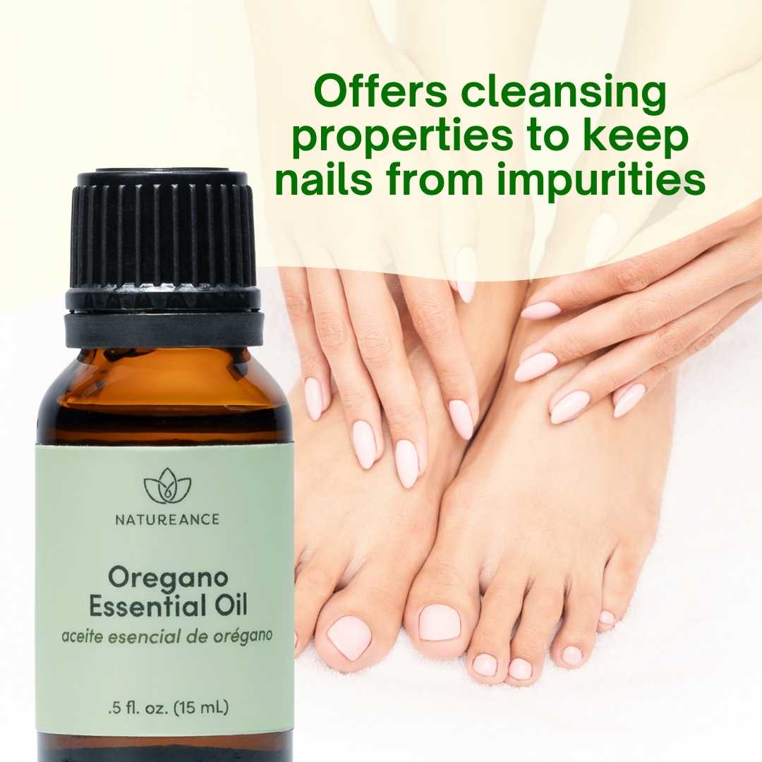 Natureance Oregano Essential Oil (0.5 oz) - 100% Pure and Natural, Therapeutic Grade Essential Oil