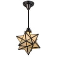 thumbnail image 6 of Meyda Tiffany 173524 Moravian Star 12" Wide Pendant - Brown, 6 of 6