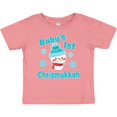 thumbnail image 3 of Inktastic Baby's 1st Chrismukkah with Cute Snowman and Snowflakes Boys or Girls Baby T-Shirt, 3 of 5