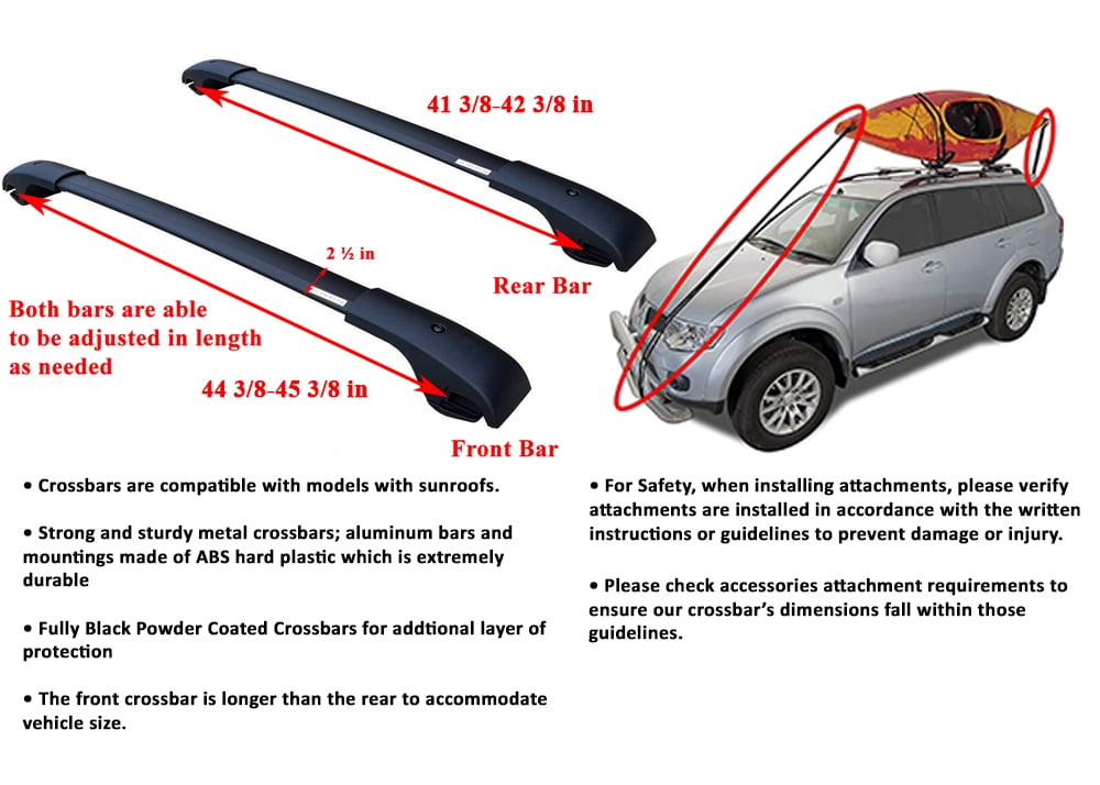【在庫なし】 Snailfly Cross Bars Roof Rack Fit for Mercedes Benz GLE V167