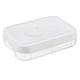 thumbnail image 1 of Caja De Mantenimiento De Alimentos Frescos De Plástico Blanco Para Frutas Y Verduras Con Tapa De Sellado Diseño De Apilamiento De Capas Dobles Contenedor Refrigerado Para Refrigerador De Cocina Minnieouse HA022477-00, 1 of 7
