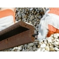 thumbnail image 3 of Eco Border 3" x 48" Brown Rubber No Dig Landscape Garden Border Edging (Pack 6), 3 of 6