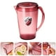 thumbnail image 4 of 1 PC Tetera resistente al calor Tetera de agua plástica Botella de agua Hervidor de bebidas (rojo, L), 4 of 6