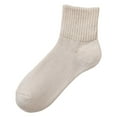 thumbnail image 1 of B91xZ Men's Ankle Socks with Cushion Moisture-Wicking with Odor Control,Beige One Size, 1 of 5