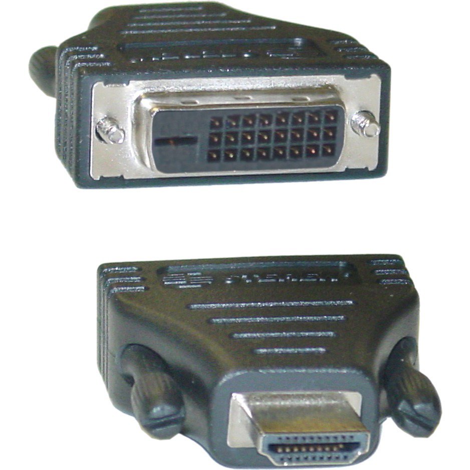 Cable Wholesale DVI to HDMI Adapter, DVI Female to/from HDMI Male