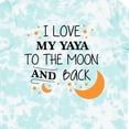 thumbnail image 4 of Inktastic I Love My Yaya to the Moon and Back Boys or Girls Toddler T-Shirt, 4 of 5