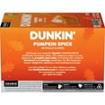 thumbnail image 5 of Dunkin’ Pumpkin Spice Artificially Flavored Coffee, Keurig K Cup Pods, 10 Count Box, 5 of 15