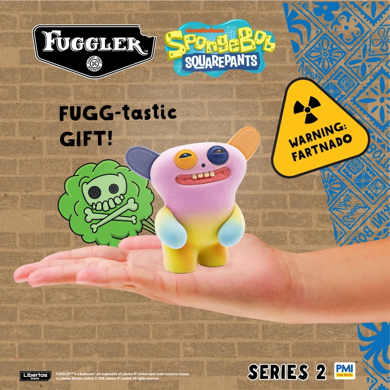 Fuggler Series 2 Farting Figures 1 pack Window Box - Walmart.com