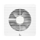 thumbnail image 4 of Extractor De Aire 4". Elimina olores, vapor y humedad, Para Baño o Cocina. Antirretorno Silencioso Illux VT-1904.B, 4 of 5