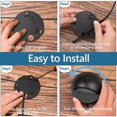 thumbnail image 2 of Low Voltage LED Deck Lights, 2.5W Landscape Step Stair Railing Light IP67 Waterproof, Outdoor Accent Lighting Garden Post Fence Light, 2 of 5