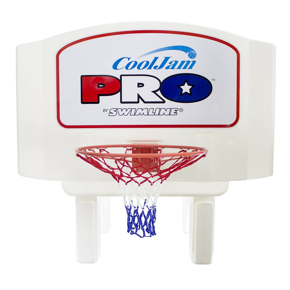 Swimline Super Wide Cool Jam Pro Inground Swimming Pool Basketball Hoop