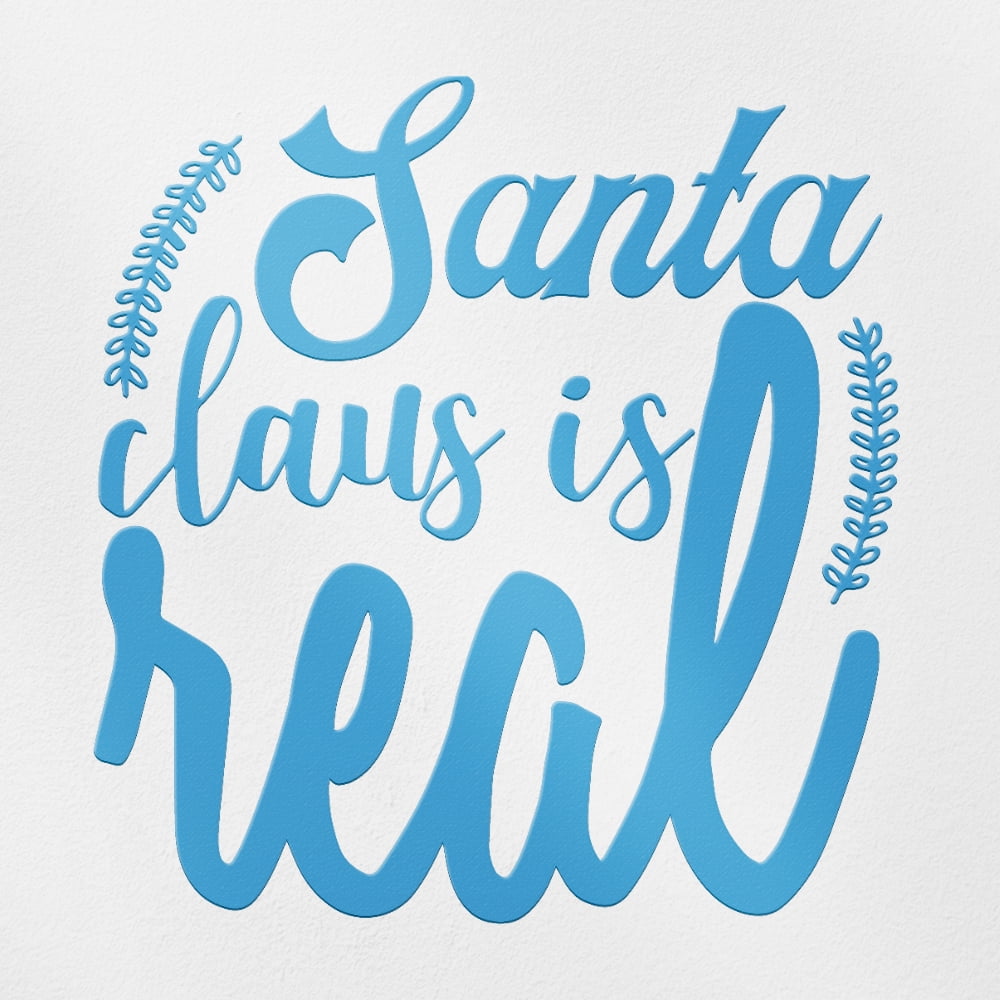 Transparent Decal Stickers Of Is Real Azure Blue Premium Waterproof transparent-decal-stickers-of-is-real-azure-blue-premium-waterproof