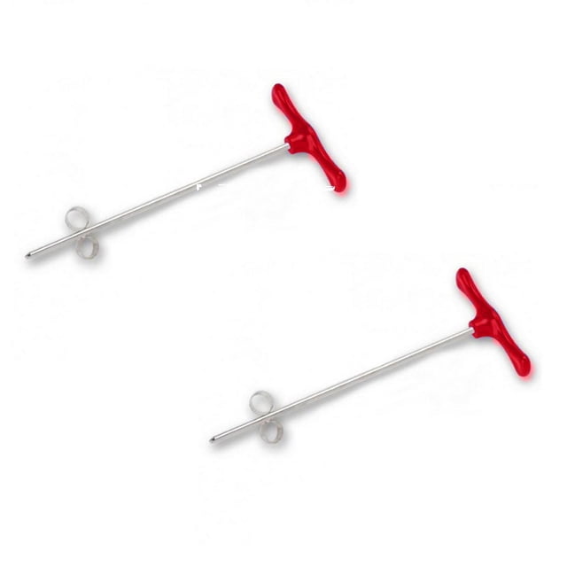 Oleegame 2PC Potato Fry Cutter Roller Machine Radish Potato Manual -Slicer Rotating Tools Home Improvement Red