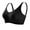 Black, variant on Xunlbb Up to 50% off Wireless Bra for Women Plus Size Women Seamless Sports Bra Wirefree Yoga Bra With Removable Pads(Army Green,L)