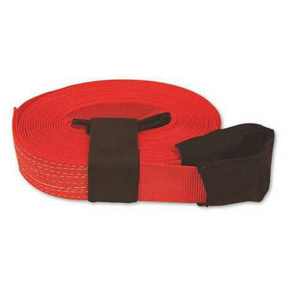 TOW STRAP 2"x30' 10,000 lb. (USA!) with Hook & Loop storage fastener