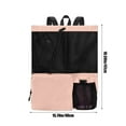 thumbnail image 4 of Wzzjkit Swimming Bag Mesh Drawstring Backpack with Wet Bag Beach Backpack Gym Exercise Equipment Bag, 4 of 6