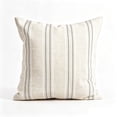 thumbnail image 6 of Striped Decorative Throw Pillow Covers 18x18 Inch for Living Room Couch Bed Sofa, Farmhouse Boho Home Decor,Patchwork Textured Square Cushion Case, 6 of 6