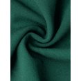 thumbnail image 5 of INSPIRE CHIC Work Tank Top for Women Cap Sleeve Crew Neck Business Casual Shirts with Belt S Dark Green, 5 of 6