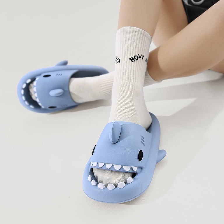 shark slide  mens or womens indoor or outdoor non-slip sandal Mens 10.5 11.0 Amazon.com | INMINPIN Men main image 4