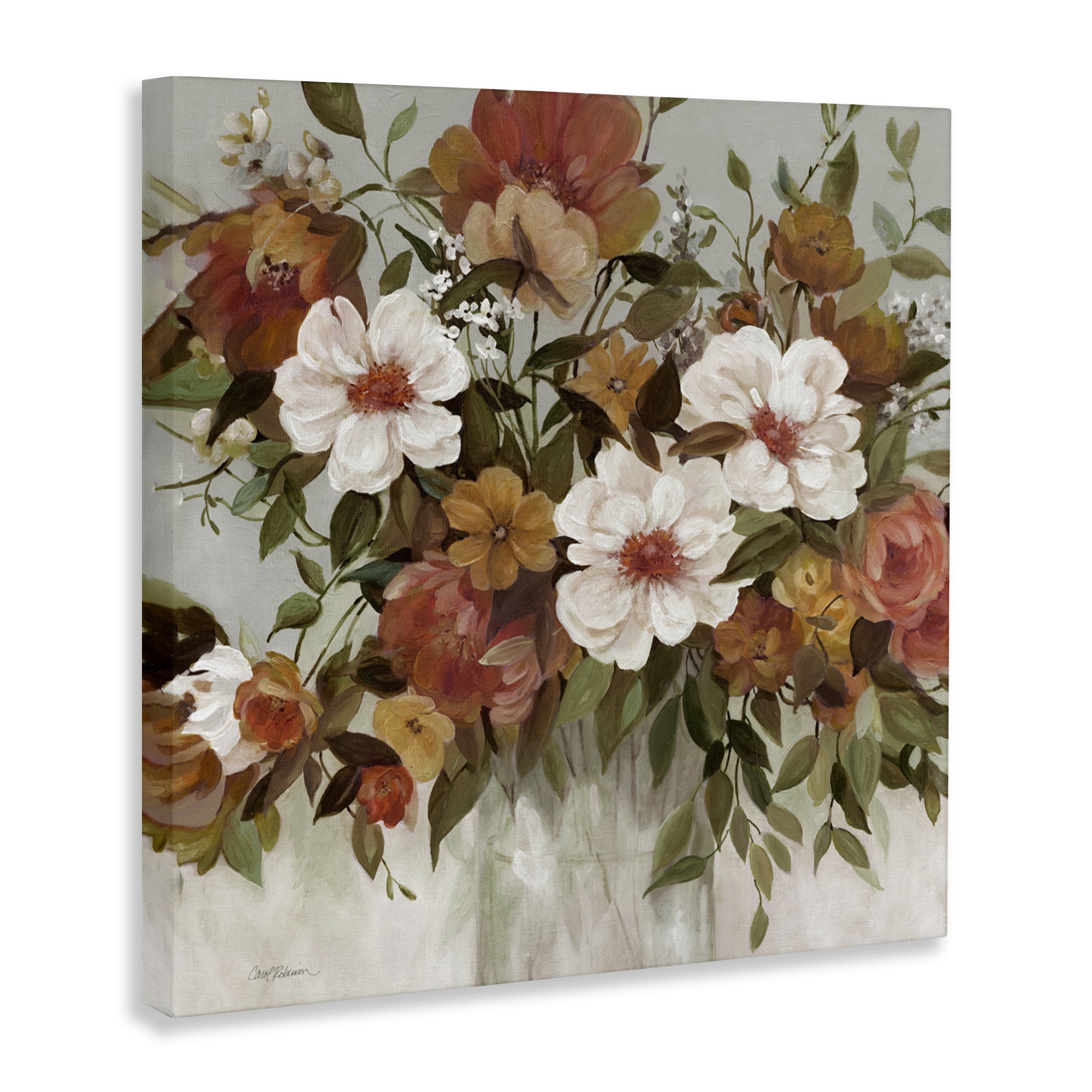 Stupell Industries Muted Vibe Bouquet Canvas Wall Art, design by Carol Robinson