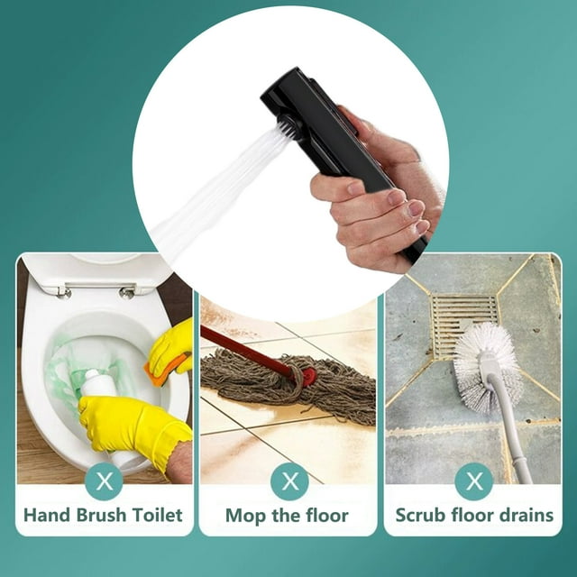 RKSTN Water Jet Toilet Spray Set Companion One Inlet Two Outlet Twin Angle Valves Spray Nozzle Booster Toilet Flusher Kitchen Gadgets