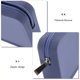 thumbnail image 3 of WEUVEB Bolsa Para Snacks De Perro En Silicona Azul Con Cremallera Para Uso En Casa Y, 3 of 8