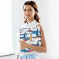 thumbnail image 6 of FORMRS 3 Ring Binder 1.5 inch with Pockets Set of 2 Clip Board 200 Sheets Capacity, Dark Blue Hand Drawn Sailboats, 6 of 8
