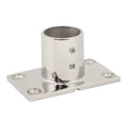 thumbnail image 1 of Boat Handrail Rectangular Base Silver 316 Stainless Steel Rugged Rustproof Deck Fittings for Marine Yacht and Hardware, 1 of 7
