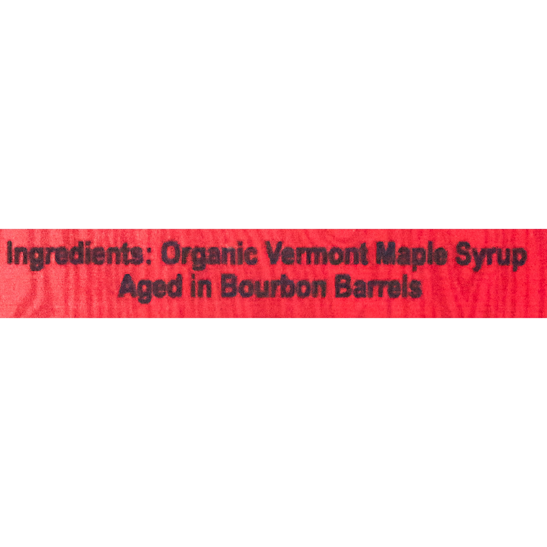 SAPJACK Bourbon Barrel Aged Organic Maple Syrup - 8 oz - 100% Pure Maple Syrup aged in Bourbon Barrels