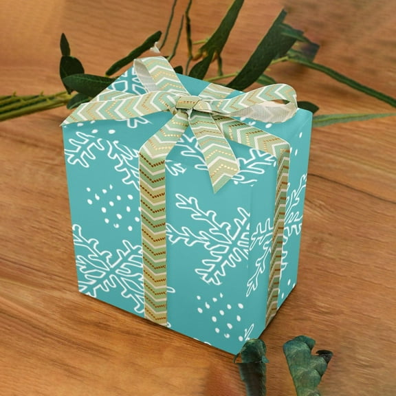 Wrapping Paper Gift Wrap – Cold Teal – 1 Roll